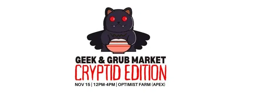 Apex Geek and Grub Market (Cryptid Edition)