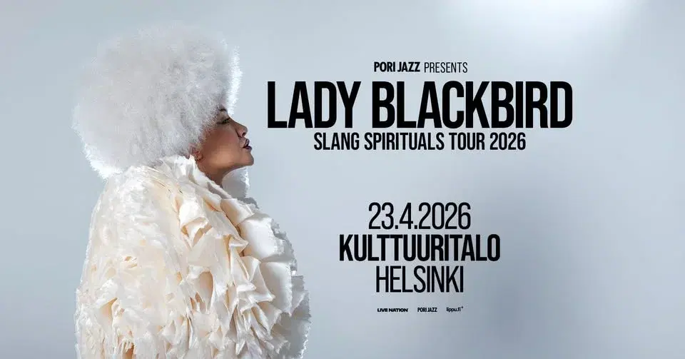 Pori Jazz presents: Lady Blackbird (US), Kulttuuritalo, Helsinki 23.4.2026
