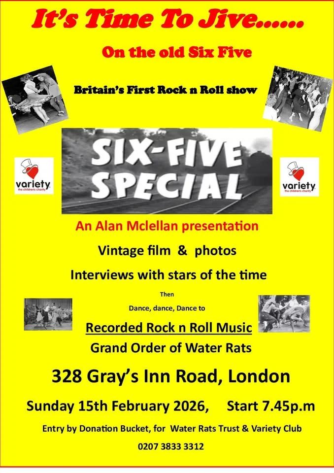 It’s Time To Jive…on the old Six Five