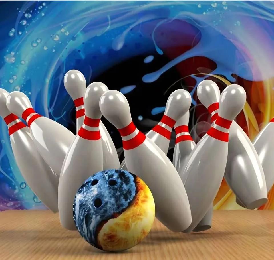Bowling med vänner