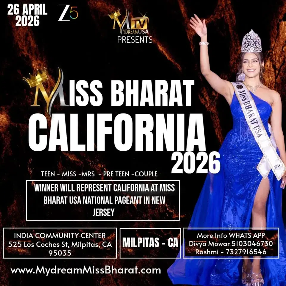 Miss Bharat California and Miss Diva International