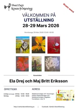 Utställning 28-29Mars 2026
