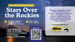 Stars Over the Rockies | First Friday Art Show Series