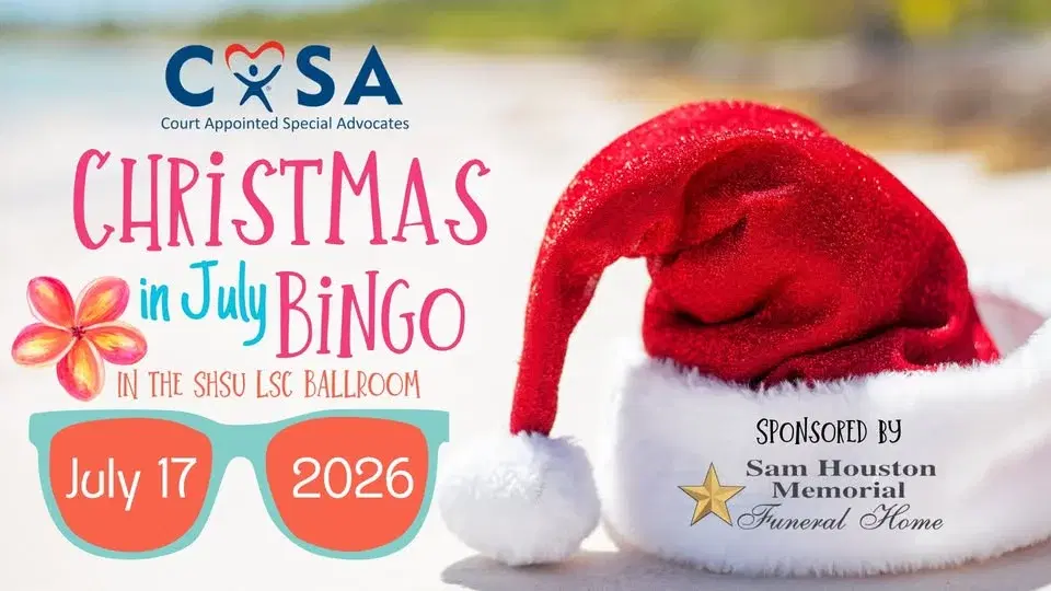 CASA Christmas in July Bingo