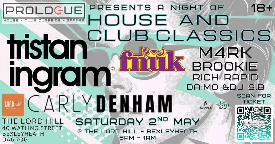 PROLOGUE...... THE RETURN OF..... A NIGHT OF HOUSE & CLUB CLASSICS