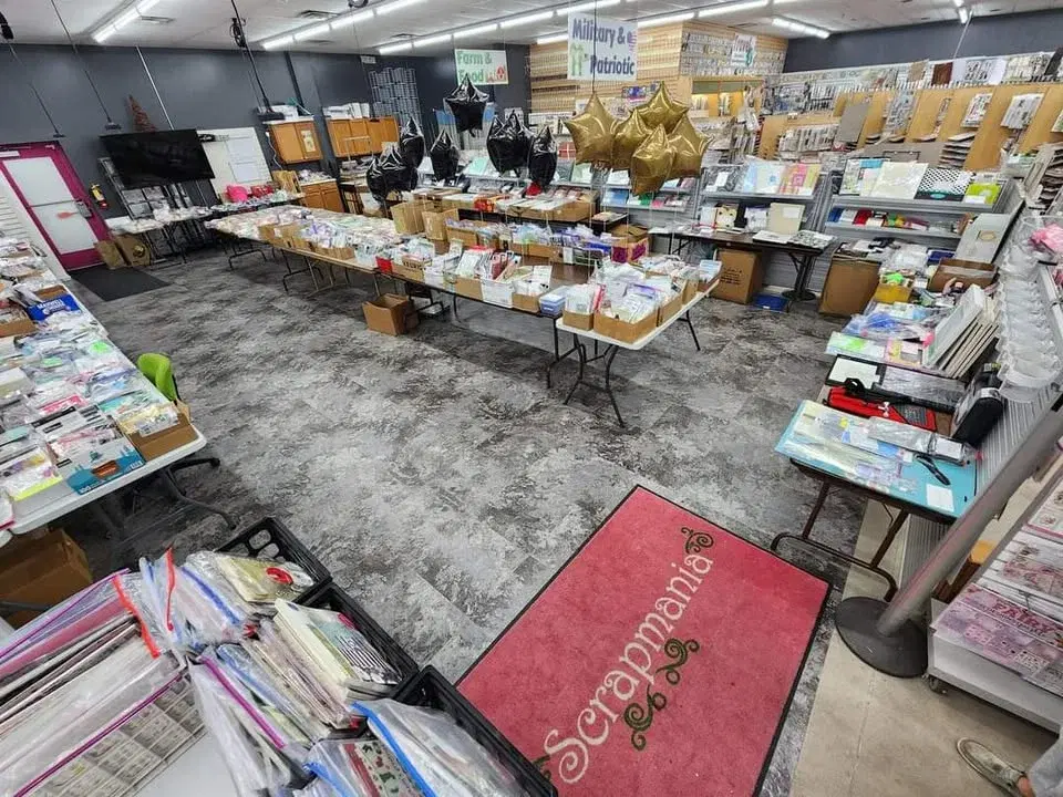 MAY INDOOR CRAFTY GARAGE SALE AT SCRAPMANIA