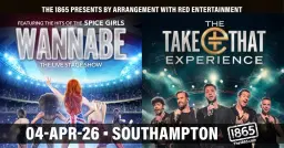 Wannabe + The Take That Experience LIVE at The 1865!