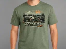 J.E.E.P. Go Topless Day T-Shirt Presale