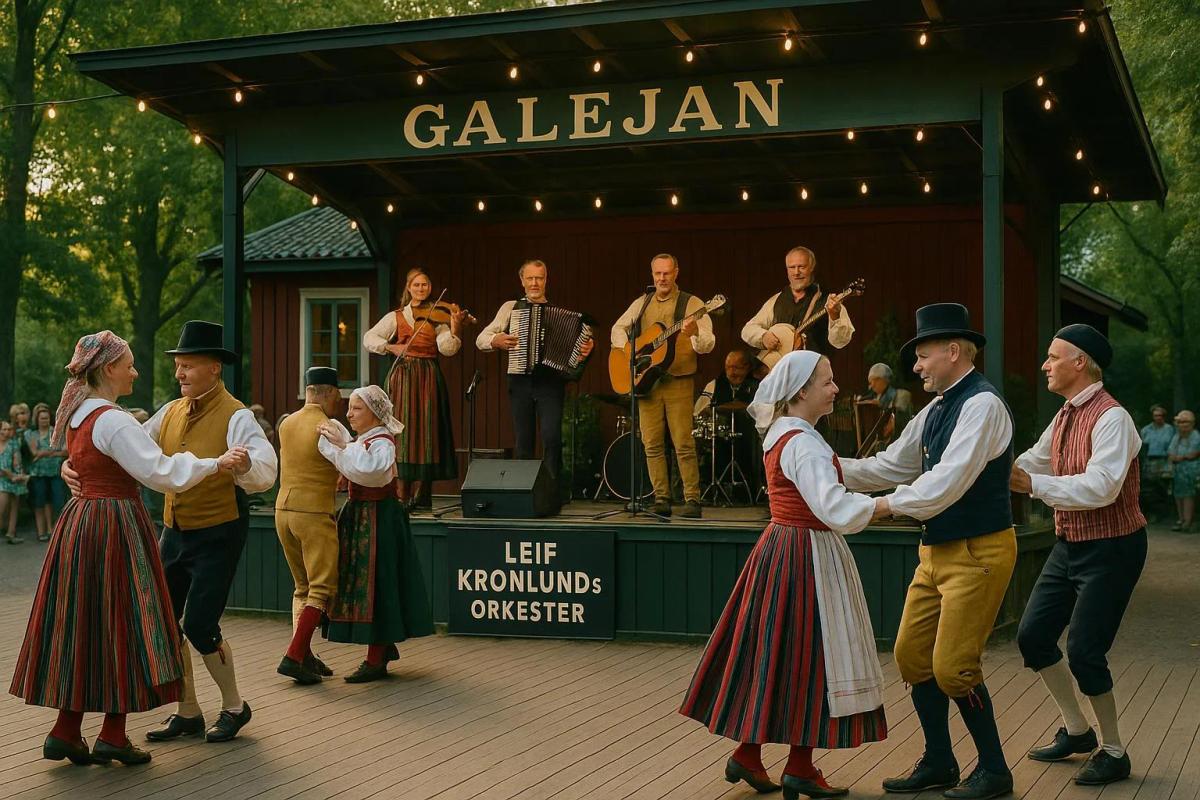 🎻🇸🇪 Leif Kronlunds Orkester & Anita Berggren – Traditionell danskväll på Galejan