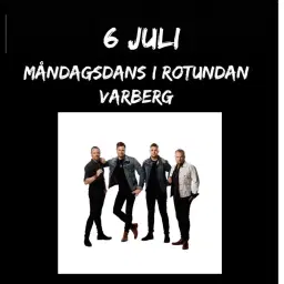 Måndagsdans till Sannex i Varberg 6 juli 2026