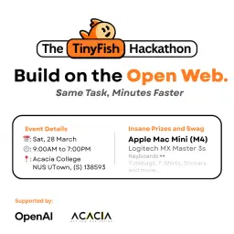 π TinyFish SG Hackathon: Build on the Open Web