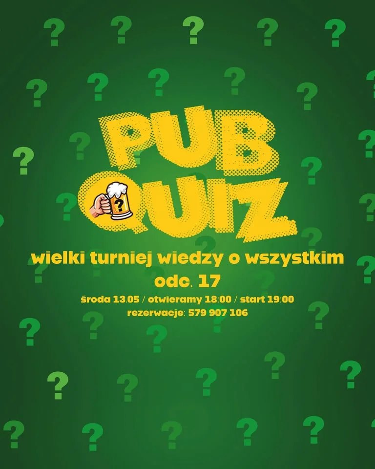 PUBQUIZ (odc.17) Wielki Turniej Wiedzy o Wszystkim!