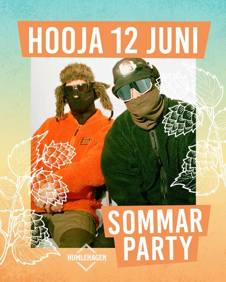 HOOJA – Sommarparty! – Humlehagen • 12/6 • Örebro