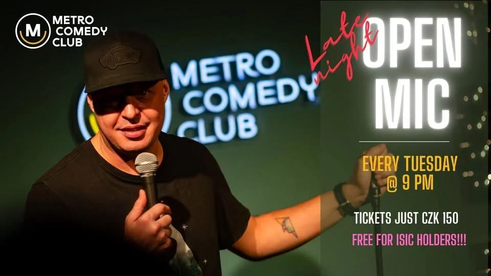 Late Open Mic Night - 10th March (9 PM)