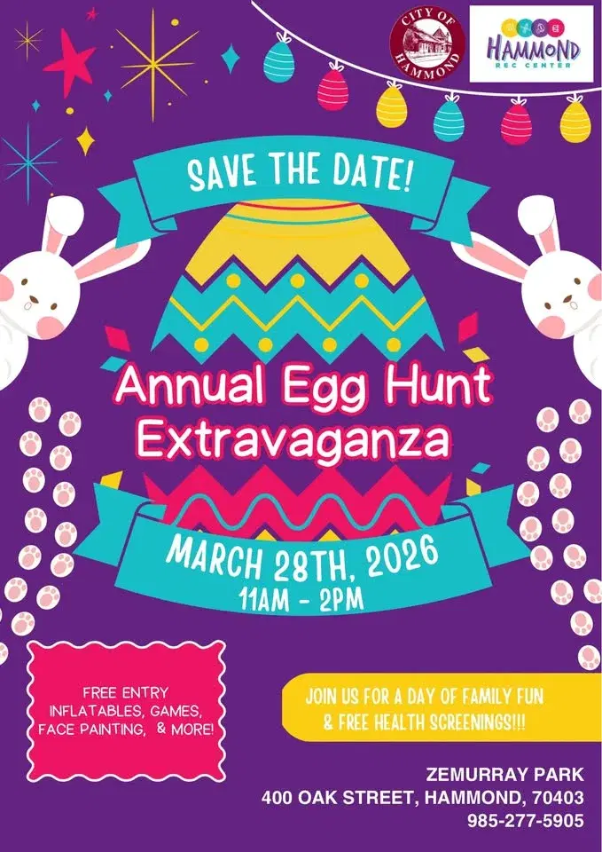 Annual Egg Hunt Extravaganza @ The Rec