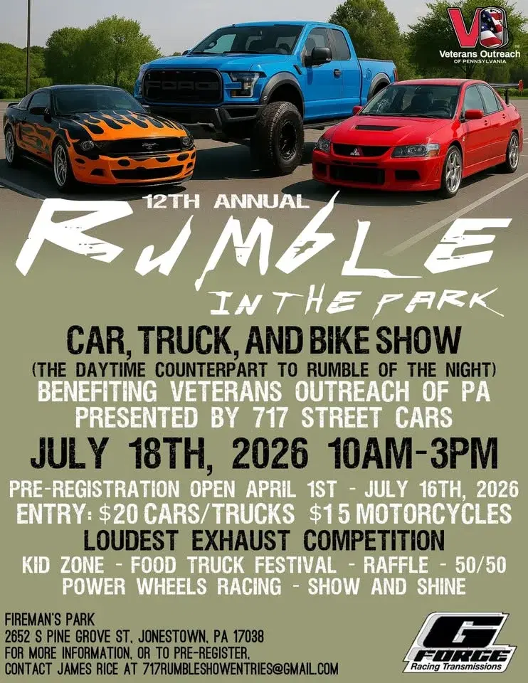 12th Annual Rumble in the Park (formerly Rumble of the Night)