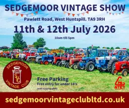 Sedgemoor Vintage Show 2026 (Official)
