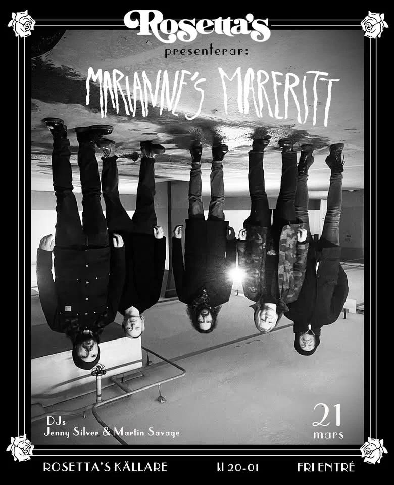 Marianne´s Mareritt till Rosetta´s källare 21 mars
