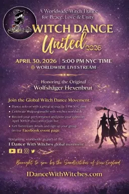Witch Dance United for Peace ☮️ , love 💕 , and Unity