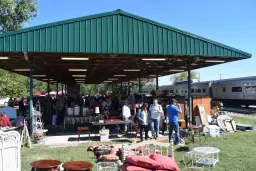 Spring Mile Long Yard Sale Excursion Train