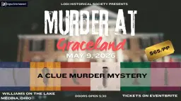 MURDER MYSTERY DINNER 2026, MURDER at GRACELAND: A CLUE MYSTERY!