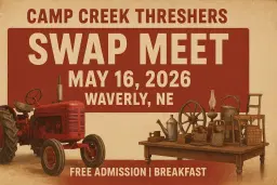 Camp Creek Threshers Spring Swap Meet