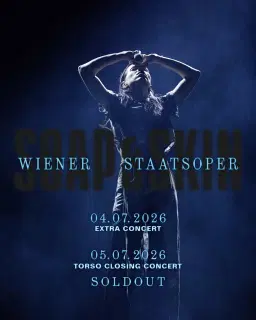 EXTRA CONCERT! SOAP&SKIN – TORSO Tour – CLOSING CONCERT