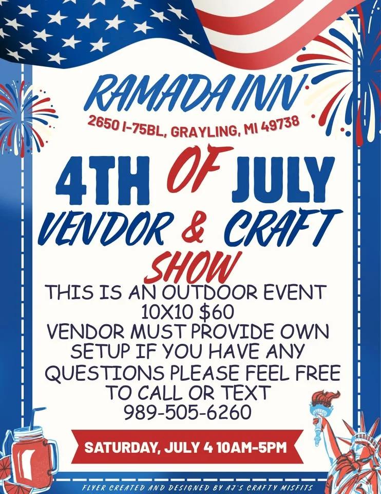 4TH OF JULY VENDOR/CRAFT SHOW