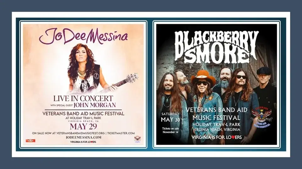 Veterans Band Aid Music Festival: Jo Dee Messina and Blackberry Smoke