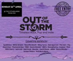 Out of the Storm - Free Entry