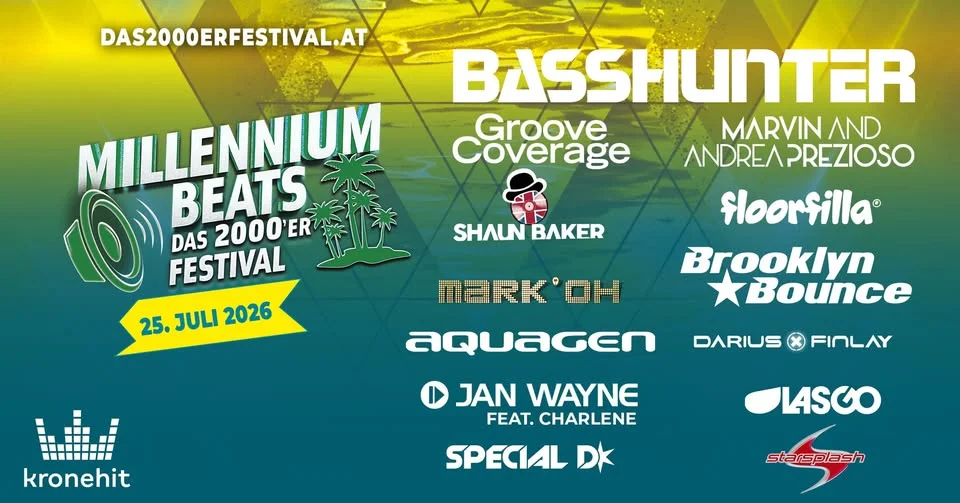 MILLENNIUM BEATS - ÖSTERREICHS GRÖSSTES 2000er OPEN AIR FESTIVAL