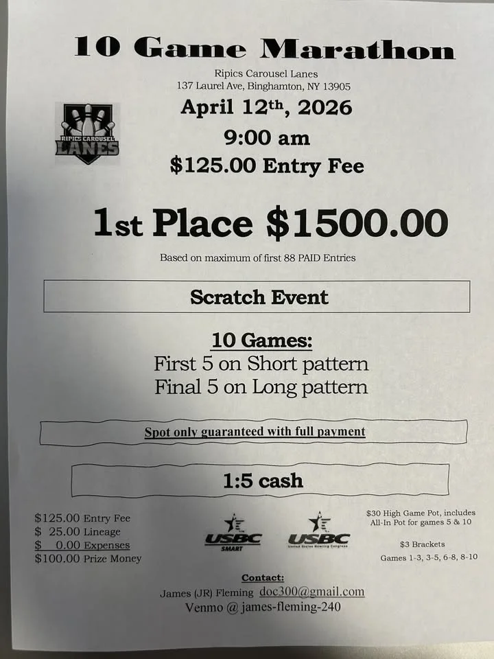 4th Annual 10 Game Marathon 2026