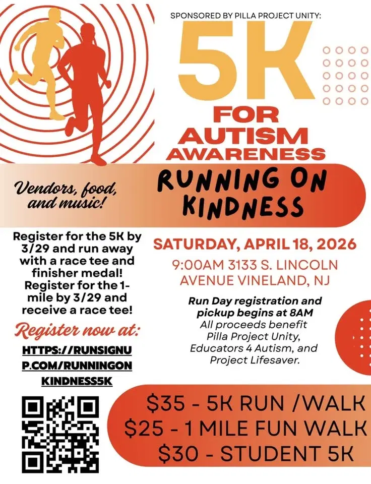 Running on Kindness 5K for Autism Awareness