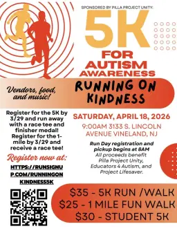 Running on Kindness 5K for Autism Awareness