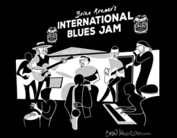 Brian Kramers International Blues Jam på Engelen