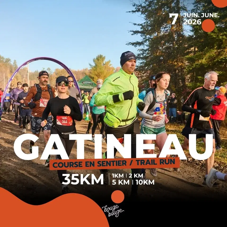 BougeBouge Gatineau – Course en sentier 2026