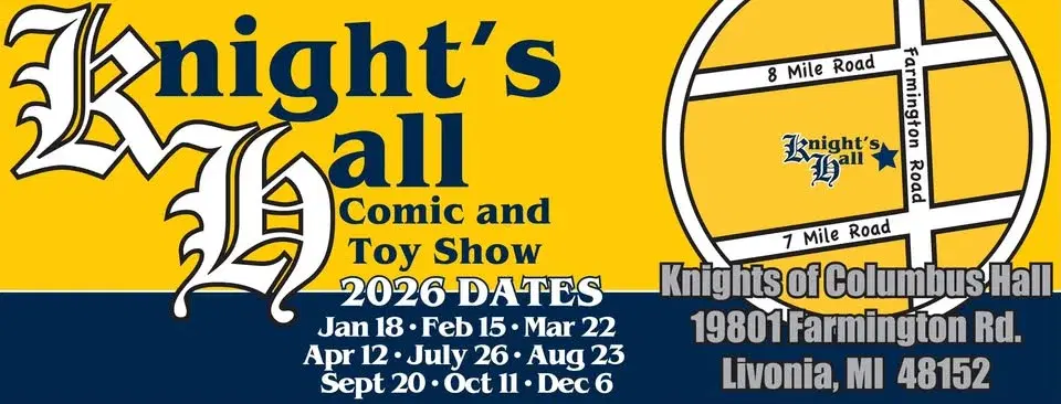 Knights Hall Comic and Toy Show