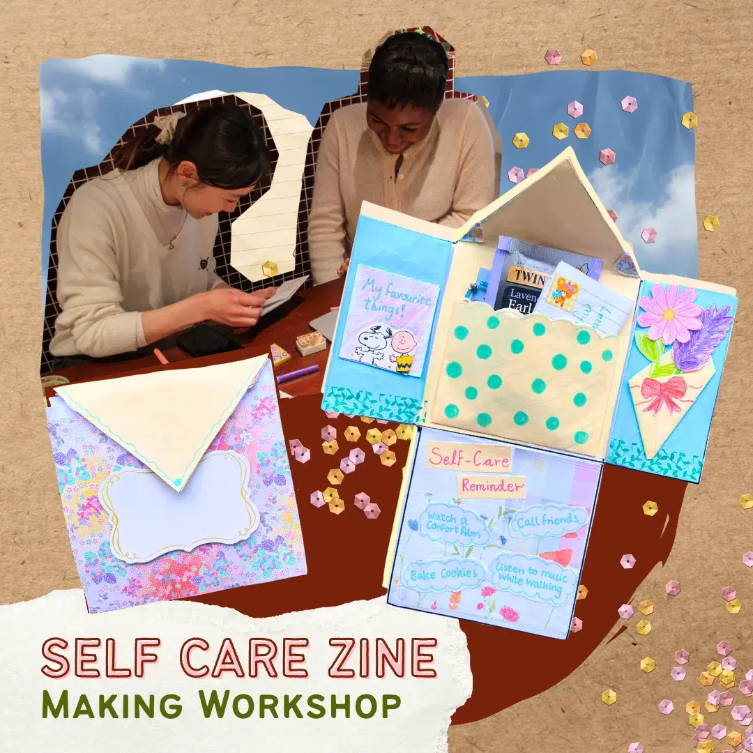 Self Care Zine Making