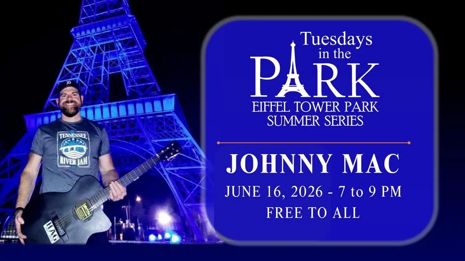 Tuesdays in the Park presents Johnny Mac