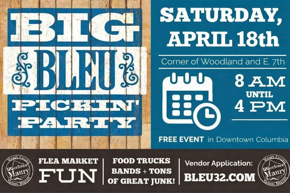Big Bleu Pickin' Party!
