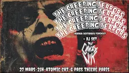 LIVE: The Creeping Terrors + DJ Set Cavey Nick
