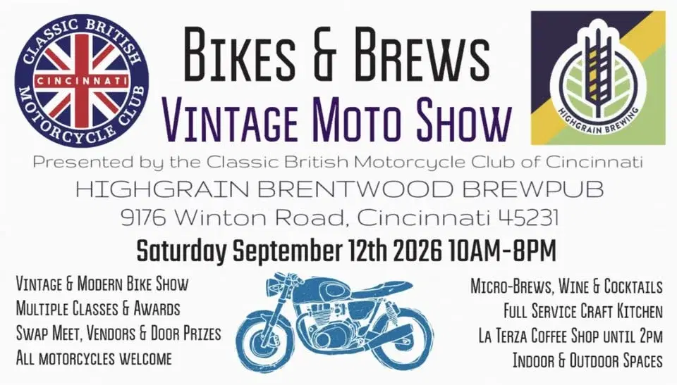 Bikes & Brews - Vintage Moto Show