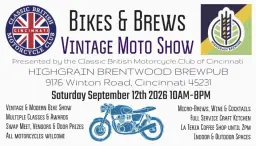 Bikes & Brews - Vintage Moto Show