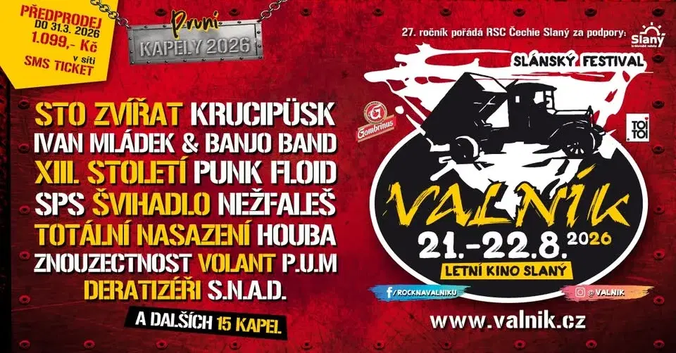 slánský open air festival Valník No. 27