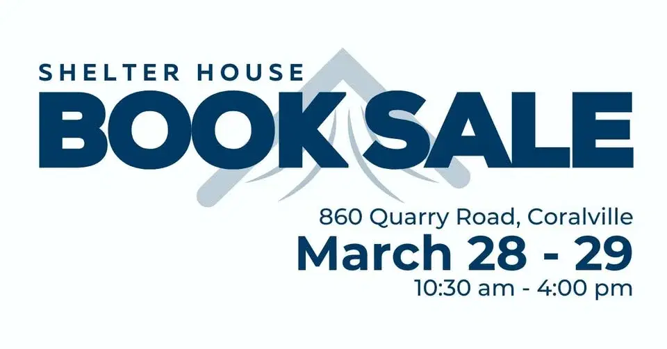Shelter House Book Sale