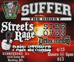 Suffer the Ghost @ Laureldale A's (Reading, PA)