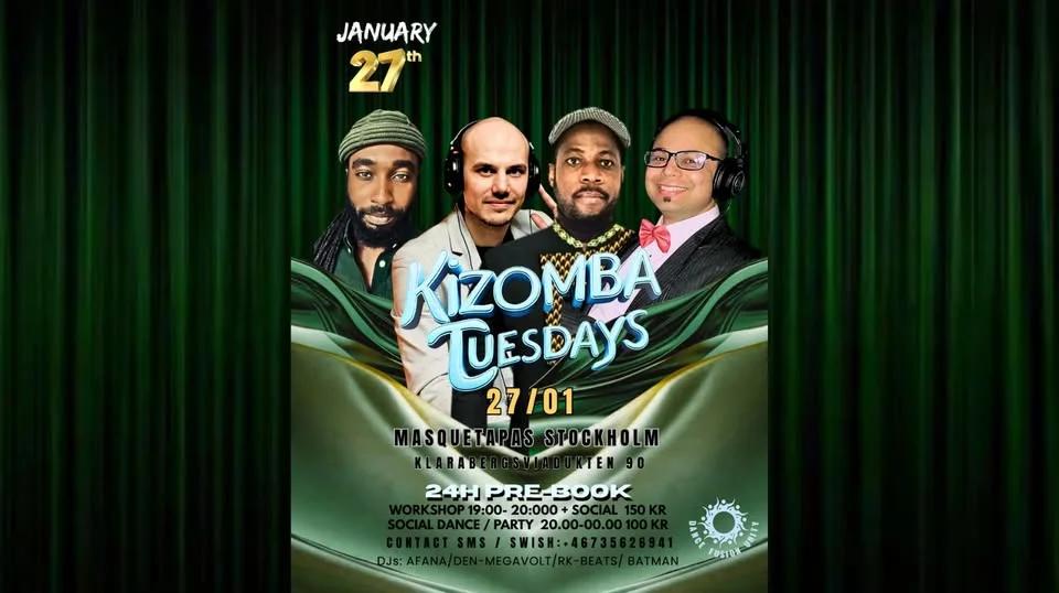 Kizomba Tuesdays Stockholm