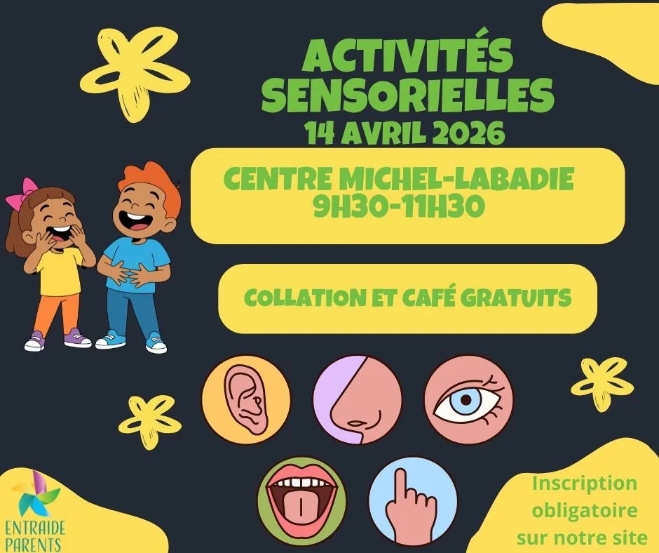 Mardi animé: activités sensorielles