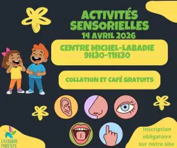 Mardi animé: activités sensorielles