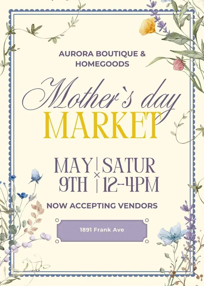 2nd Annual Mothers Day Market